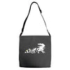alien evolution   mens funny Adjustable Strap Totes