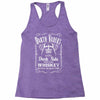 darth vader's quality dark side force mash whiskey Racerback Tank