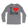 i love mum Long Sleeve Shirts
