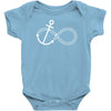infinity knot anchor rope Baby Bodysuit