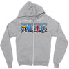 one piece Zipper Hoodie