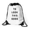 It Took Me 50 Years To Look This Good Drawstring Bags