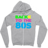 back to the 80s Zipper Hoodie