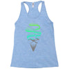 aurora borealis Racerback Tank