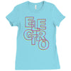 electro Ladies Fitted T-Shirt