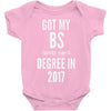 bs degree funny graduation Baby Bodysuit
