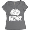 survivor Women's Triblend Scoop T-shirt