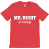 mr right in training T-Shirt