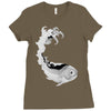 fish Ladies Fitted T-Shirt