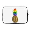 rainbow pineaplle Laptop sleeve