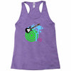 guitar retro music Racerback Tank