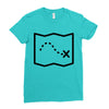 trail marks Ladies Fitted T-Shirt