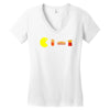fries foodie Women's V-Neck T-Shirt