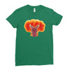 f bomb Ladies Fitted T-Shirt