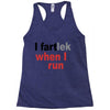 funny i fartlek Racerback Tank