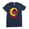 mad bull Ladies Fitted T-Shirt
