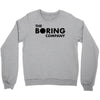 the boring company black logo Crewneck Sweatshirt