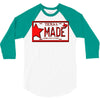 texas made lone star license plate 3/4 Sleeve Shirt