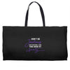 don't be jealous just because i look this good at seventy black Weekender Totes