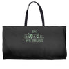 in science we trust Weekender Totes