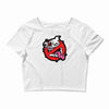 ghost blast Crop Top