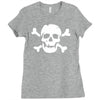skull bones Ladies Fitted T-Shirt