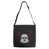 darth vader reindeer Adjustable Strap Totes