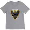 protected by boxer security V-Neck Tee