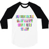 ONE DAY SOMAONE IS GOING TO HUG YOU SO TIGHT THAT ALL OF YOUR BROKEN P 3/4 Sleeve Shirt
