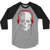Sound Skull 3/4 Sleeve Shirt