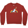 rainbow chainsaw massacre Crewneck Sweatshirt