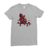 mushroom eater Ladies Fitted T-Shirt