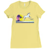 unicorn beach Ladies Fitted T-Shirt
