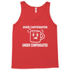 over caffeine Tank Top