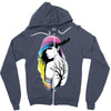 rainbow girl Zipper Hoodie