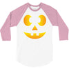 funny halloween jack o lantern kids 3/4 Sleeve Shirt