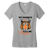 My Favorite People Call Me Papa Women's V-Neck T-Shirt