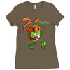 party dude Ladies Fitted T-Shirt