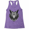 owl ornate Racerback Tank