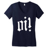 oi punk rock top long sleeve,,,, Women's V-Neck T-Shirt