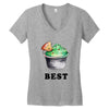 Best Friends Tacos Women's V-Neck T-Shirt