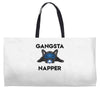 gangsta napper Weekender Totes
