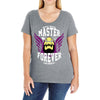 Original Universe Master Forever Snake Mountain Ladies Curvy T-Shirt