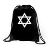 magen david Drawstring Bags