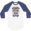 Super Cool Mother Of A Freaking Awesome Son 3/4 Sleeve Shirt