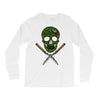 skull grass Long Sleeve Shirts