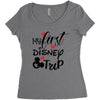 My 1st Disney Trip Women's Triblend Scoop T-shirt