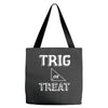 trig or treat1 Tote Bags