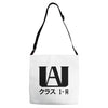 u.a high student my hero academy pocket Adjustable Strap Totes