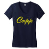 negative press covfefe Women's V-Neck T-Shirt